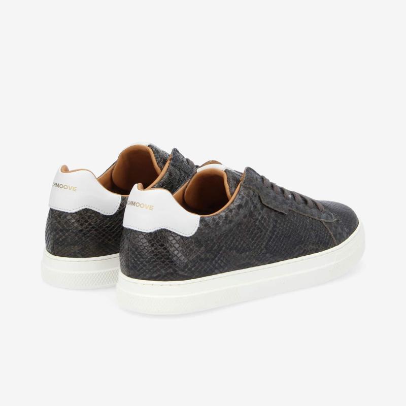 SPARK CLAY W - P.PYTHON/NAPPA - KAKI-GREY/OFF WHITE